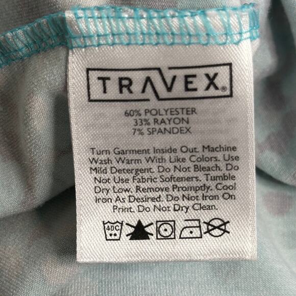 Eddie Bauer Blue Polka Dot Sleeveless Faux Wrap Sun Dress Womens Size Medium M - Picture 11 of 12